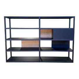 Design Within Reach Treku Kai Black Finish Bookcase. Original Price: $3,490