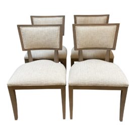Ethan Allen Adrian Dining Chairs, Set of Four. Original Price: $3,280