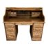 Late 20 Century Hardwood Oak Roll Top Desk