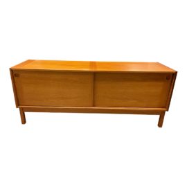 Mid 20th Century Teak Finish Credenza