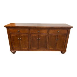 Restoration Hardware Three Cabinet + Drawer Sideboard