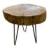 CB2 Wood Stump Stool