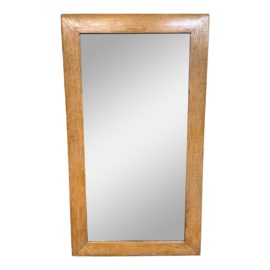 Mid 20th Century Oak Wall Mirror