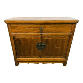 Early 20th Century Chinese Elm Cabinet
