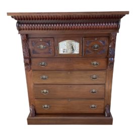 Late 20th Century Traditional Black Forest Style Highboy