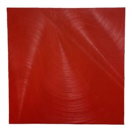 F. Michael Wells "Penstemon" Textured Abstract Painting