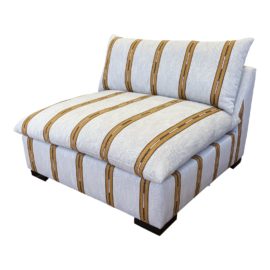 NEW Bd Studio Grant Slipper Chair in Zela. Original Price: $1,049