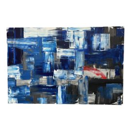 Original Abstract Contemporary Painting + Signed CoCo
