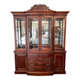 Thomasville River Roads Two Piece Lighted China Cabinet