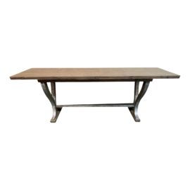 Transitional Convertible Dining Table/Console. Original Price: $3,700