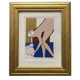 Richard Conn "Goodnight Cat" Signed Ltd Ed 48/50