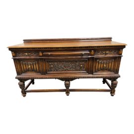 Mid 20th Century Black Forest Style Sideboard