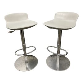 Iosa Ghini for Room & Board Adjustable Stools - a Pair. Original Price: $800