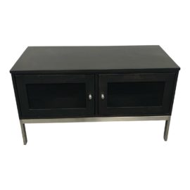 Room & Board Linear Collection Charcoal on Maple Media Cabinet. Original Price: $999