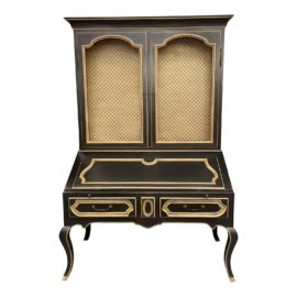 Minton-Spidell Media Secretary Distressed Finish