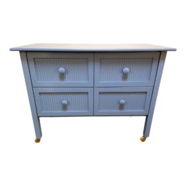 Maine Cottage China Blue Painted 4 Drawer Dresser. Original Price: $2,795