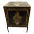 Late 20th Century Rustic European Hand Painted Floral Box + Stand