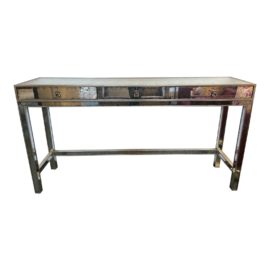 John-Richard Marissa Mirrored Console Table. Original Price: $2,589