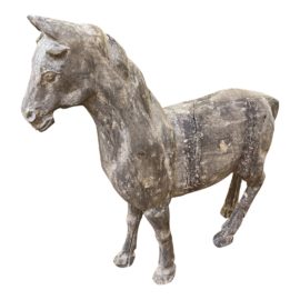 Antique Style Wood Horse