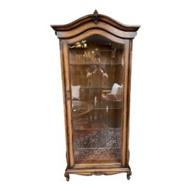 French Provincial Glass Display Cabinet