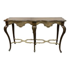 Late 20th Century Modern + Rustic European Console