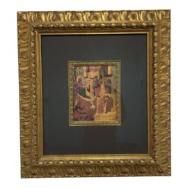 Michell Richard Lithograph "Angel" Gilt Frame