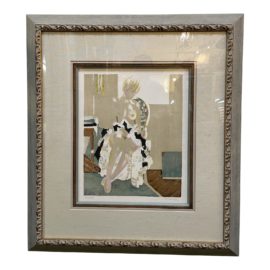 Pierre Lelong "Semi-Nude" Limited Edition Lithograph