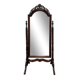 Late 20th Century Mahogany Dressing Mirror