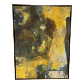 Tiffany Yue Liu "Illumination" Original Mixed Oil on Panel