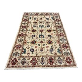 Hand Woven Afghanistan Amu Darya Area Rug - 6′2″ × 9′3″. Original Price: $6,125