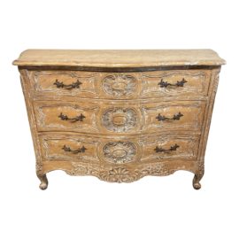 Early 20th Century French Pickeled Dresser