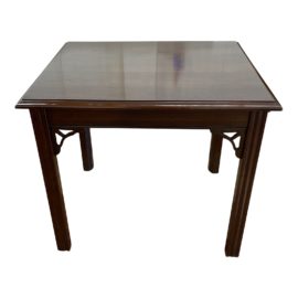Late 20th Century Carls Forslund Grand Rapids Crafted Side Table