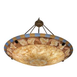 Samantha Renko Custom Hand Painted Dome Chandelier