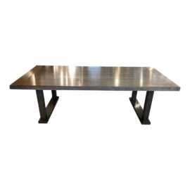 Atelier Custom Cerused Extension Dining Table