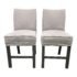 Quatrine Furniture Low Counter Stools, a Pair