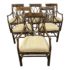 Bernhardt Furniture Upholstered Rattan Arm Chair - Set of Six