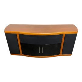 Custom Design Maple + Speaker Mesh Media Sideboard