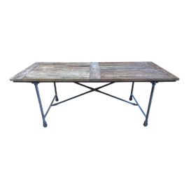Restoration Hardware Flatiron Reclaimed Dining Table. Original Price: $1,535