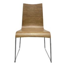 NEW Michael Moran for Gordon International Zebrano Side Chair. Original Price: $598