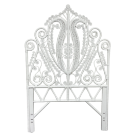 Twin Size Serena & Lily Boho Chic Rattan Headboard. Original Price: $450