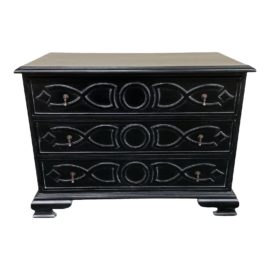 Noir Sofie Three Drawer Dresser. Original Price: $1,626