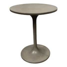 West Elm Concrete Tulip Side Table