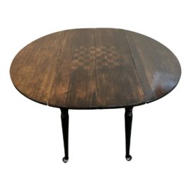 Mid 20th Century Drop Leaf Game/Dining Table