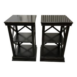 Ballard Designs Bourdonnais Side Tables - a Pair. Original Price: $300