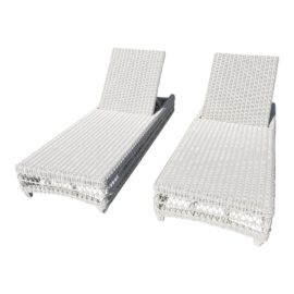 Kingsley Bate Southampton Chaise Lounges, a Pair. Original Price: $3,140