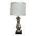 Shabby Chic Mercury Finish Glass Urn Table Lamp