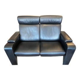 Ekornes Stressless Double Recliner Loveseat. Original Price: $4,200