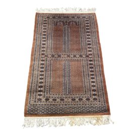 Burnt Orange Persian Rug - 3′2″ × 5′2″