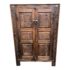 World Market Indonesian Carved Solid Wood Cabinet