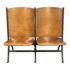 Mid 20th Century San Francisco Mariners Union Theater Two-Seater Bench